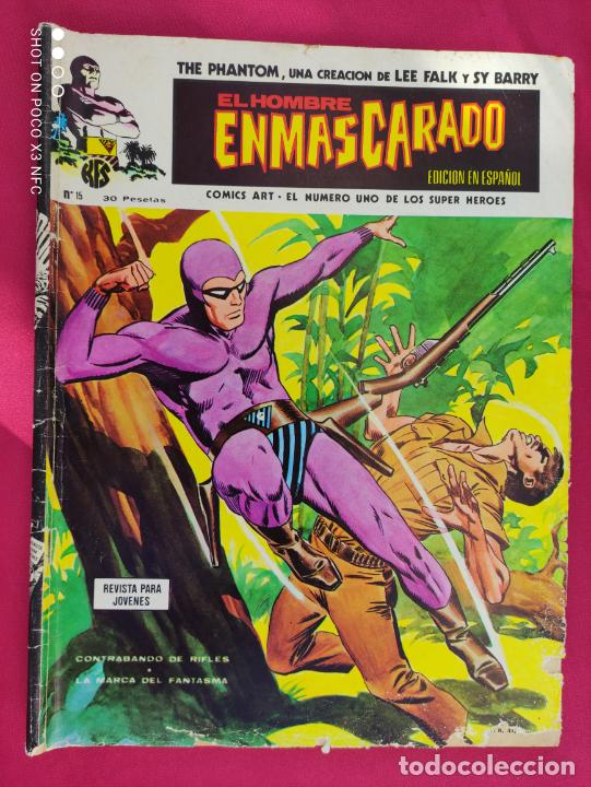 C&oacute;mics: EL HOMBRE ENMASCARADO. N&ordm; 15. EDICIONES VERTICE. - Foto 1