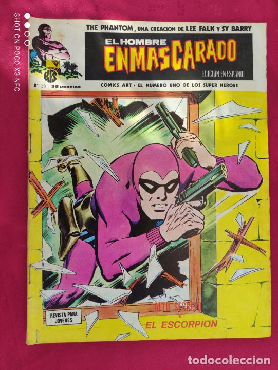 C&oacute;mics: EL HOMBRE ENMASCARADO. N&ordm; 28. EDICIONES VERTICE. - Foto 1