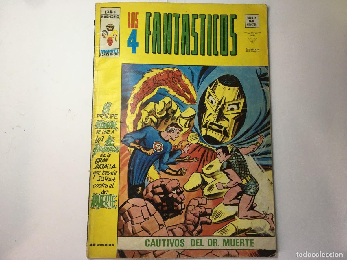 C&oacute;mics: COMIC LOS 4 FANTASTICOS V.3 N&ordm; 4 - Foto 1