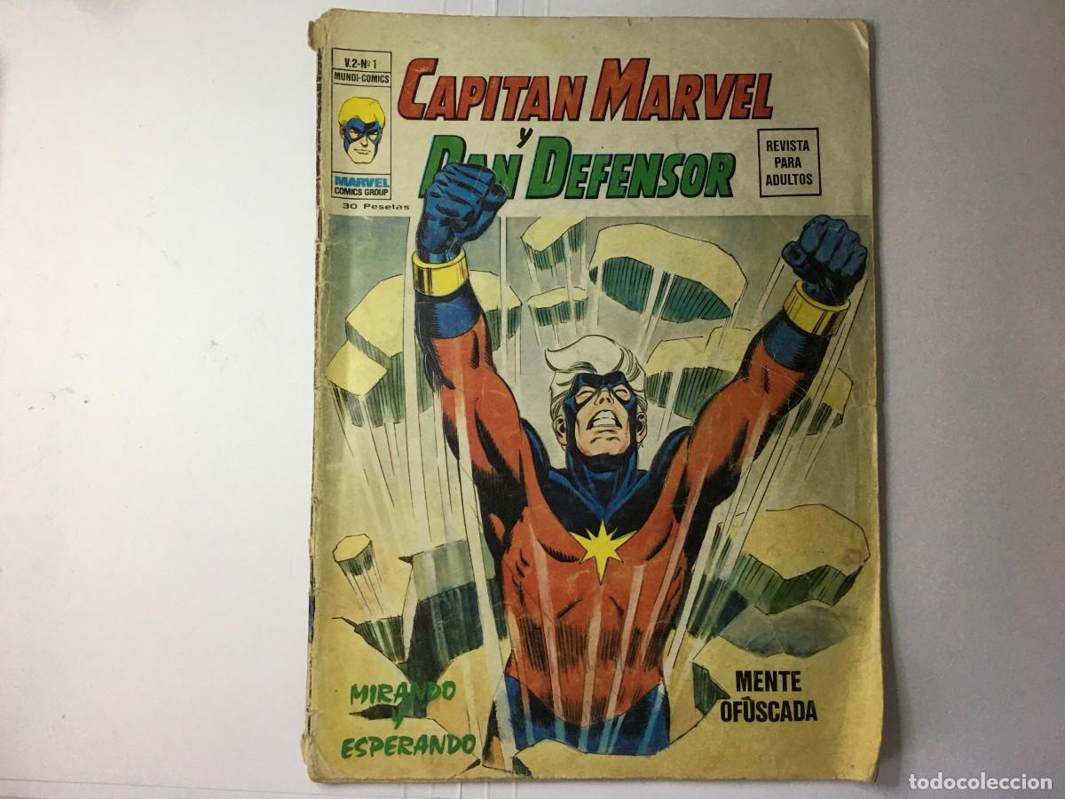 C&oacute;mics: COMIC CAPITAN MARVEL Y DAN DEFENSOR V.2 N&ordm; 1 - Foto 1
