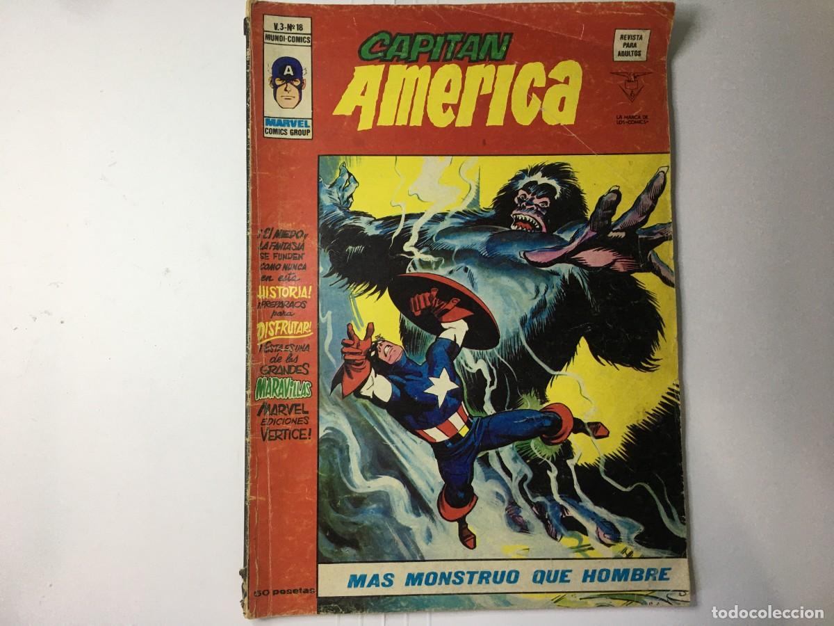 C&oacute;mics: COMIC CAPITAN AMERICA V.3 N&ordm; 18 - Foto 1