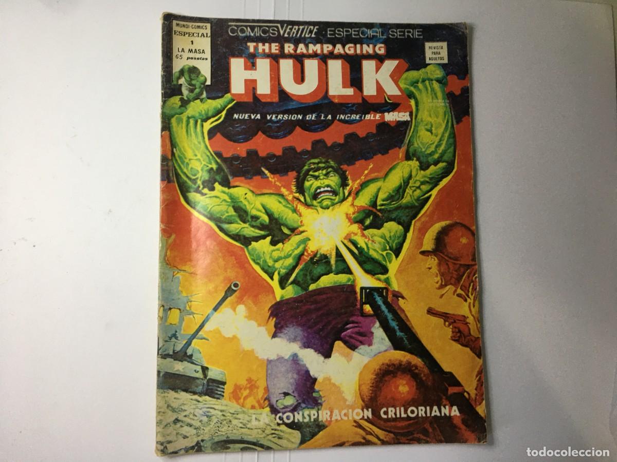 C&oacute;mics: COMIC THE RANPAGING HULK LA MASA VERTICE ESPECIAL 1 - Foto 1