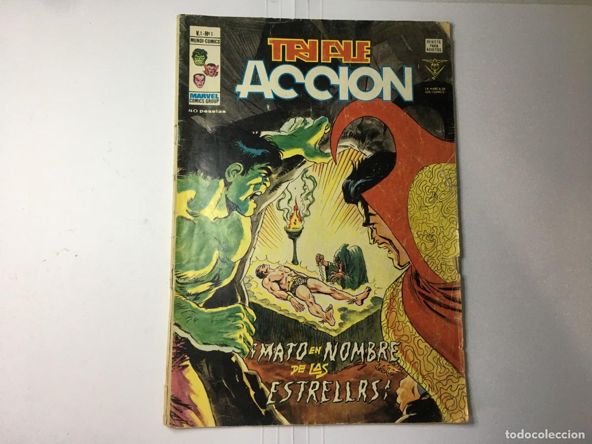 C&oacute;mics: COMIC TRIPLE ACCION V.1 N&ordm; 1 - Foto 1