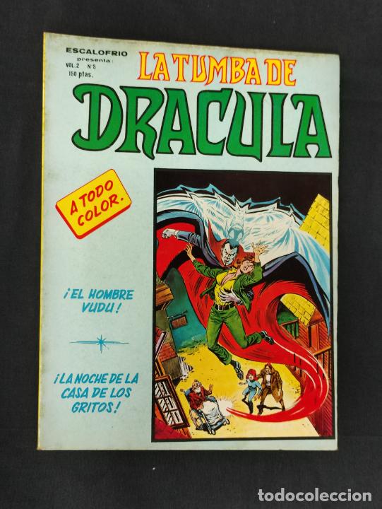 C&oacute;mics: ESCALOFRIO - VOLUMEN 2 - NUMERO 5 - LA TUMBA DE DRACULA - VERTICE - - Foto 1