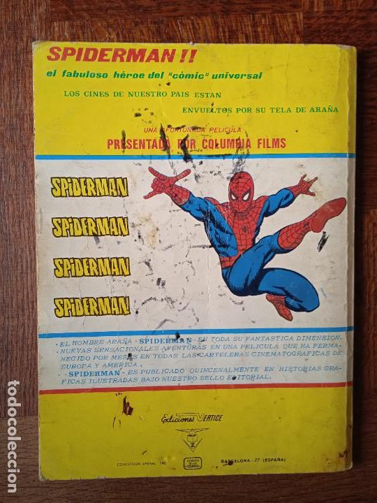 C&oacute;mics: SPIDERMAN, ANTOLOGIA DEL COMIC TOMO N&ordm; 13 - MARVEL COMICS VERTICE SPIDER-MAN. - Foto 2