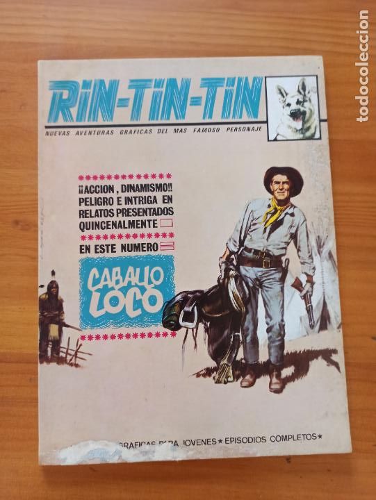 C&oacute;mics: RIN-TIN-TIN N&ordm; 28 - CABALLO LOCO - VERTICE (GM) - Foto 1