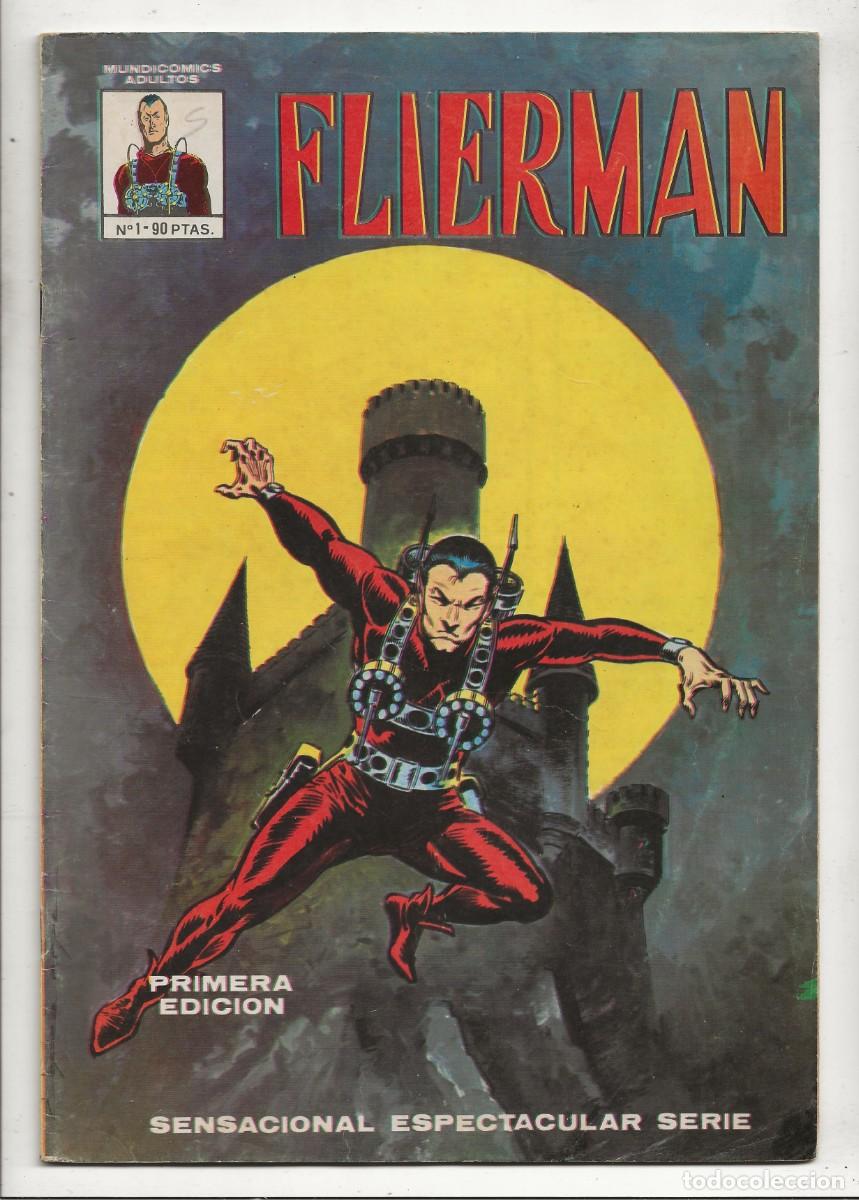 C&oacute;mics: FLIERMAN N&ordm; 1 - MUNDOCOMICS - VERTICE 1981 - Foto 1