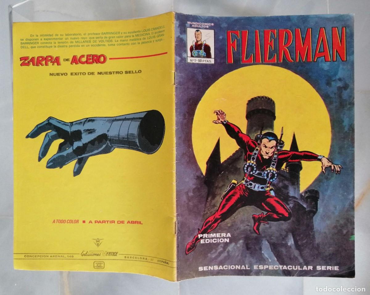 C&oacute;mics: FLIERMAN N&ordm; 1 - MUNDOCOMICS - VERTICE 1981 - Foto 2
