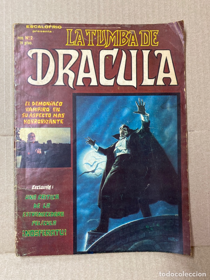 C&oacute;mics: LA TUMBA DE DRACULA, Volumen 1, N&uacute;mero 2. ESCALOFR&Iacute;O - Foto 1