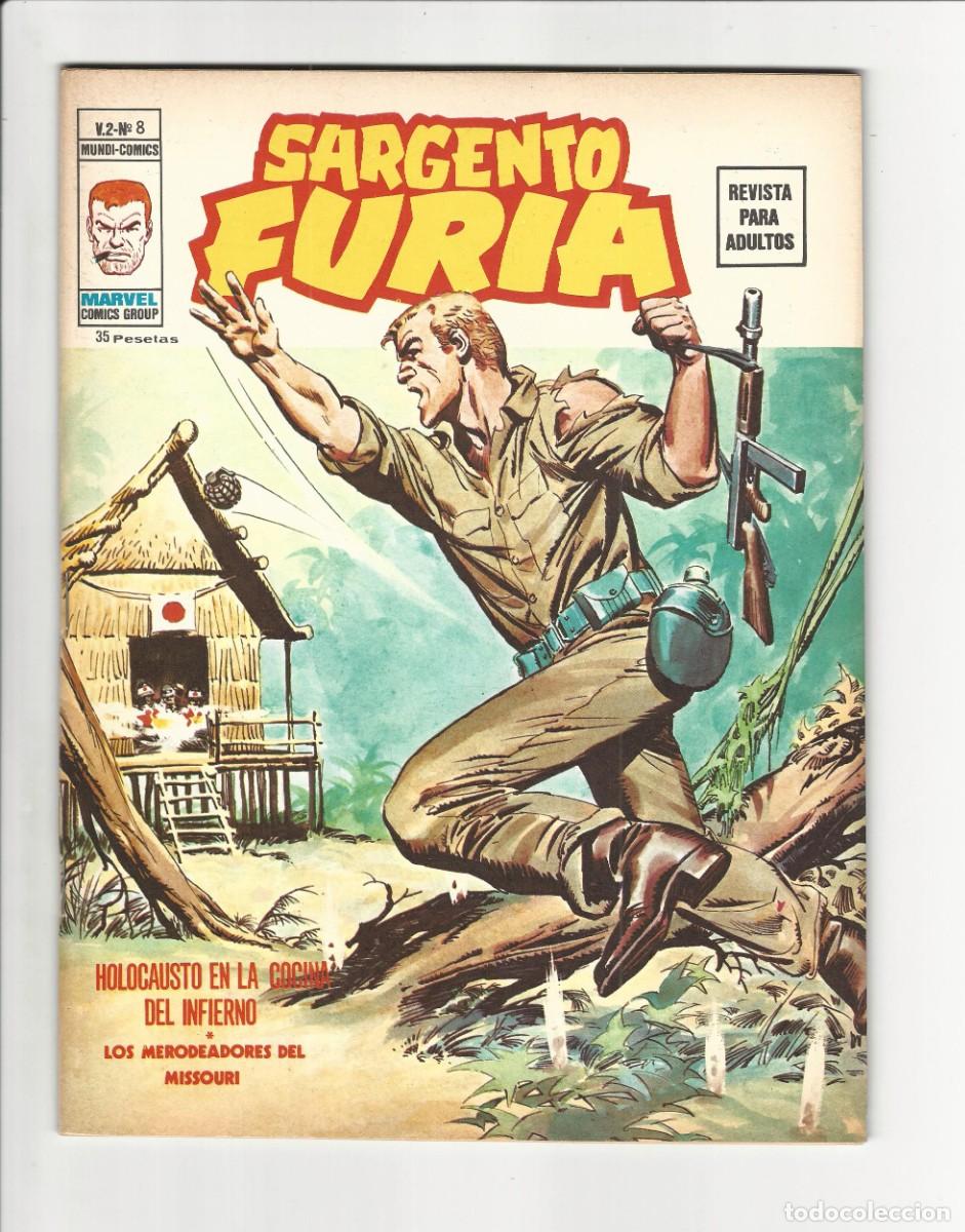 C&oacute;mics: V&eacute;rtice. Volumen 2. Sargento Furia. 8 - Foto 1