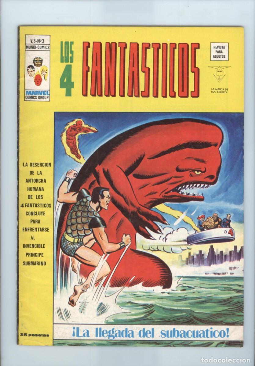 C&oacute;mics: V&eacute;rtice. Los 4 fantasticos Vol3. 3 - Foto 1