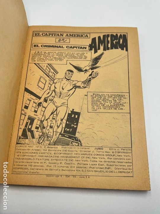 C&oacute;mics: CAPITAN AMERICA - N&ordm; 35 - TACO ED. VERTICE VOL.1 - Foto 5