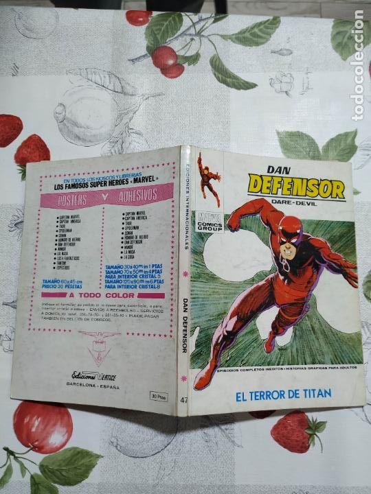 C&oacute;mics: DAN DEFENSOR - N&ordm; 47 - TACO ED. VERTICE VOL.1 - Foto 3