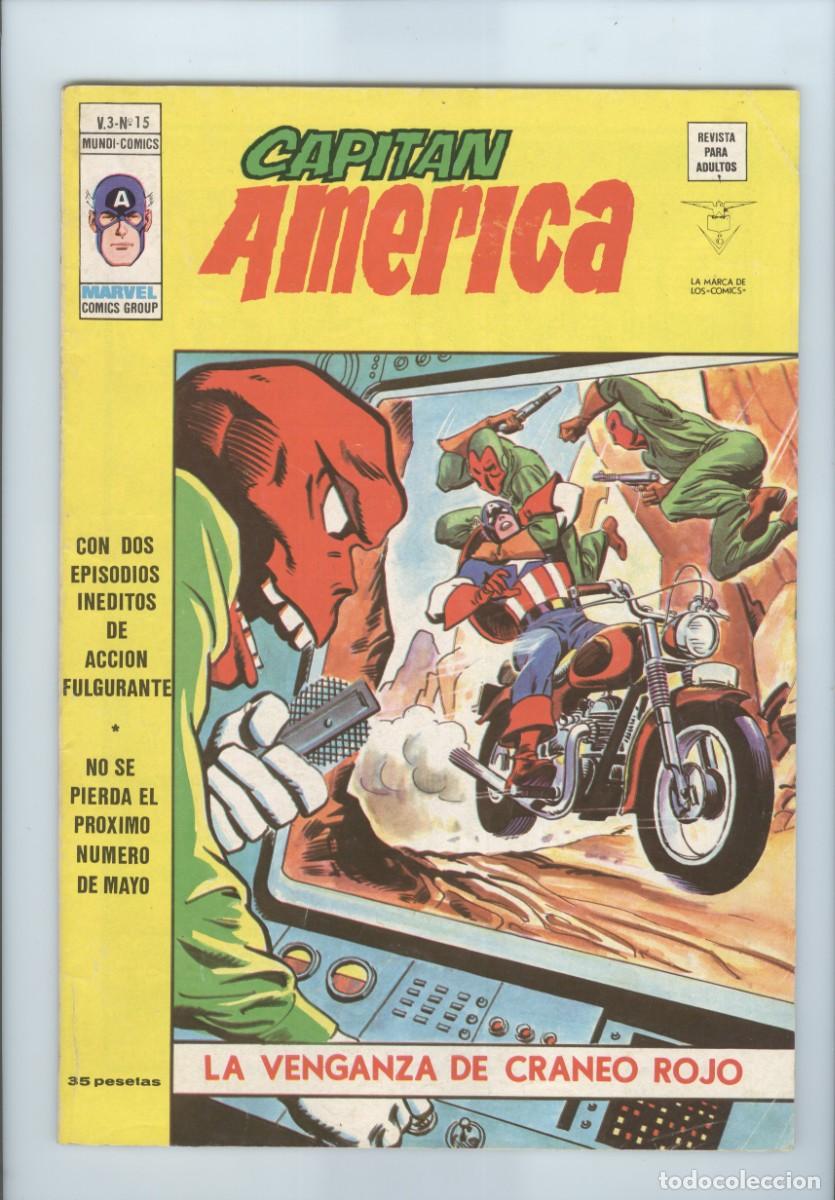 C&oacute;mics: V&eacute;rtice. Capit&aacute;n Am&eacute;rica Vol3. 15 - Foto 1