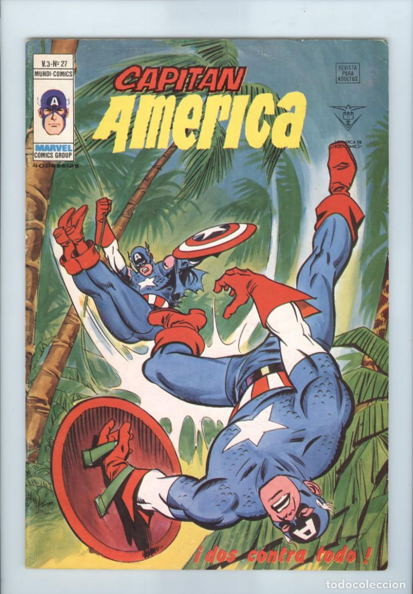 C&oacute;mics: V&eacute;rtice. Capit&aacute;n Am&eacute;rica Vol3. 27 - Foto 1