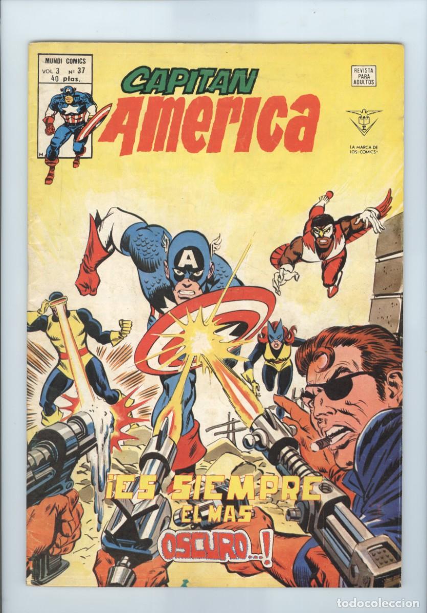 C&oacute;mics: V&eacute;rtice. Capit&aacute;n Am&eacute;rica Vol3. 37 - Foto 1