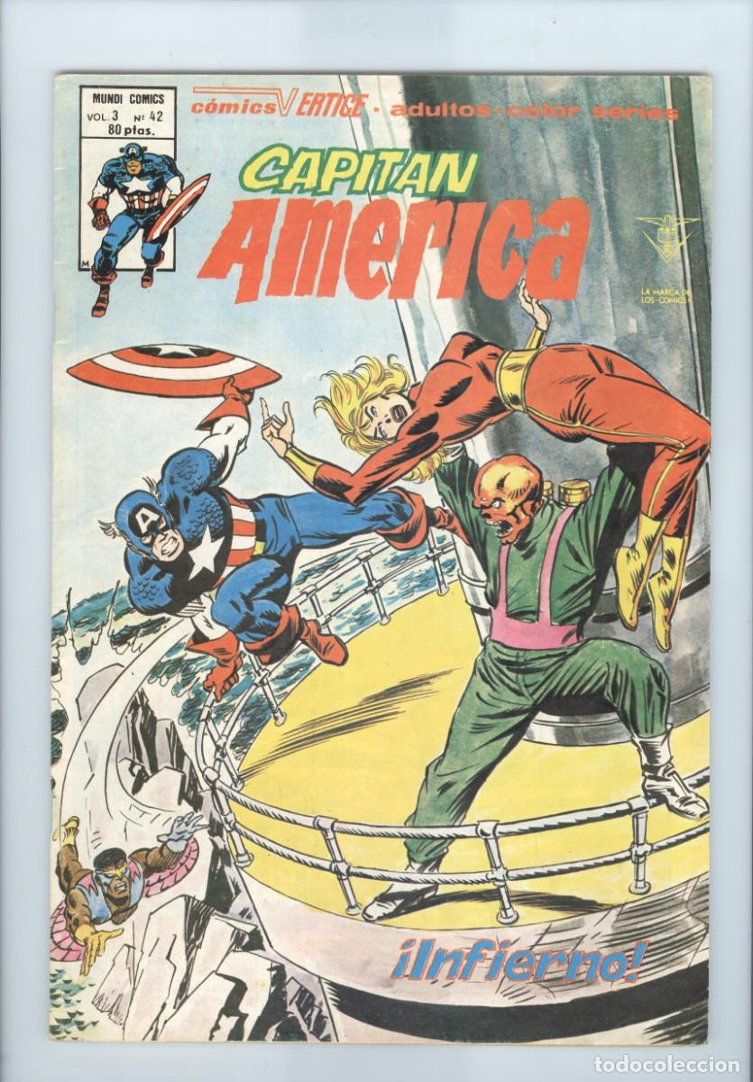 C&oacute;mics: V&eacute;rtice. Capit&aacute;n Am&eacute;rica Vol3. 42 - Foto 1
