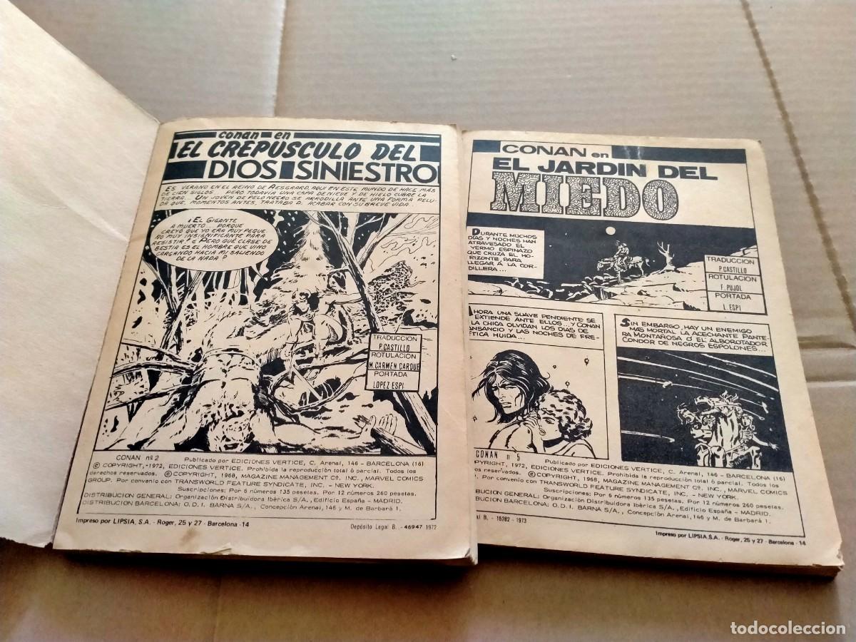 C&oacute;mics: comics de vertice conan numeros 2-5 - Foto 4