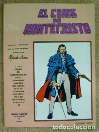 C&oacute;mics: El Conde de Montecristo.Mundi Comics Clasicos 1.Vertice