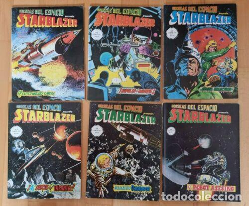 C&oacute;mics: Odiseas del Espacio.Starblazer.lote num.1 al num.6.Vertice - Foto 1