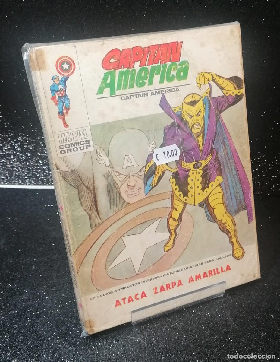 C&oacute;mics: Comic: &rdquo;Capit&aacute;n Am&eacute;rica ataca zarpa amarilla&rdquo; edit. vertice - Foto 1