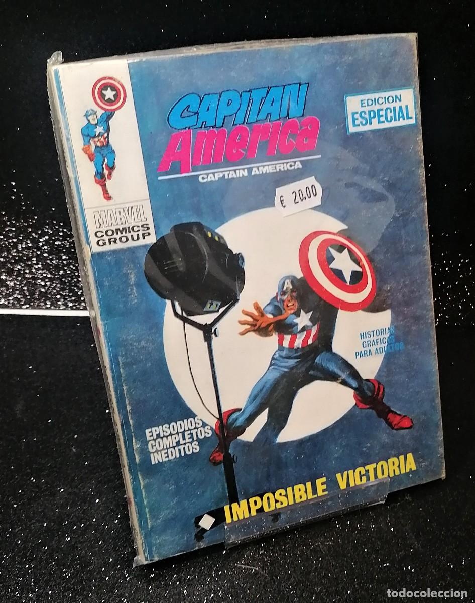 C&oacute;mics: Comic: &rdquo;Capit&aacute;n Am&eacute;rica imposible victoria&rdquo; edit. vertice - Foto 1