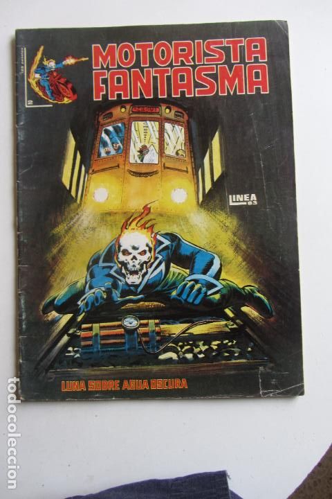 C&oacute;mics: EL MOTORISTA FANTASMA N&ordm; 2 LUNA SOBRE AGUA OSCURA . 1983 SURCO ARX46