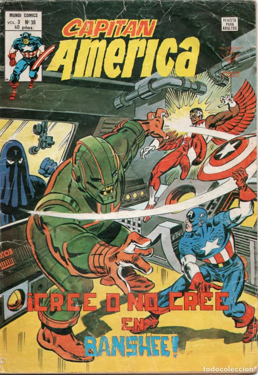 C&oacute;mics: COMIC CAPIT&Aacute;N AM&Eacute;RICA N&ordm; 38 V.3 ED.V&Eacute;RTICE - Foto 1