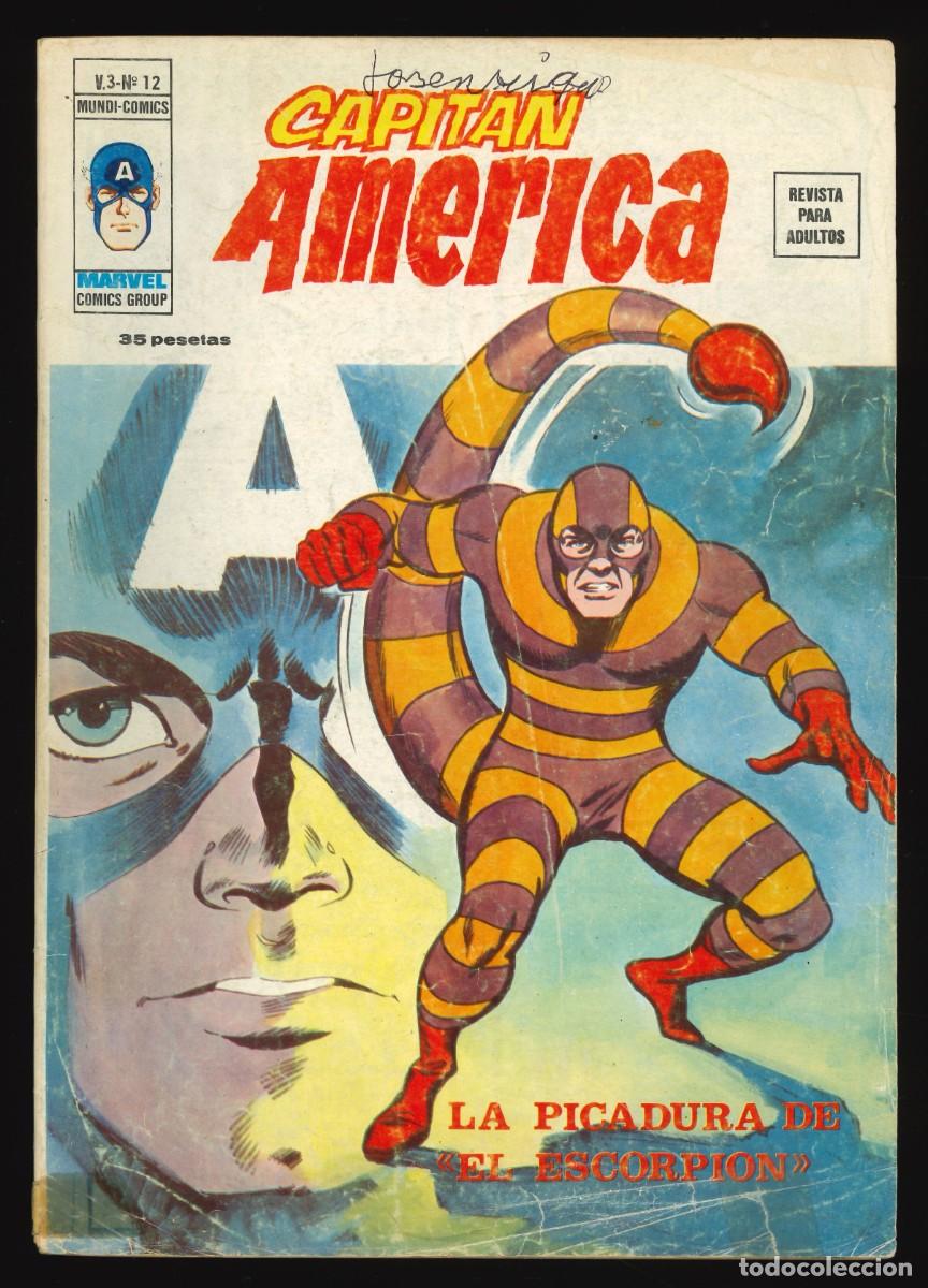 C&oacute;mics: CAPIT&Aacute;N AM&Eacute;RICA (V.3) - EDICIONES V&Eacute;RTICE / N&Uacute;MERO 12 - Foto 1