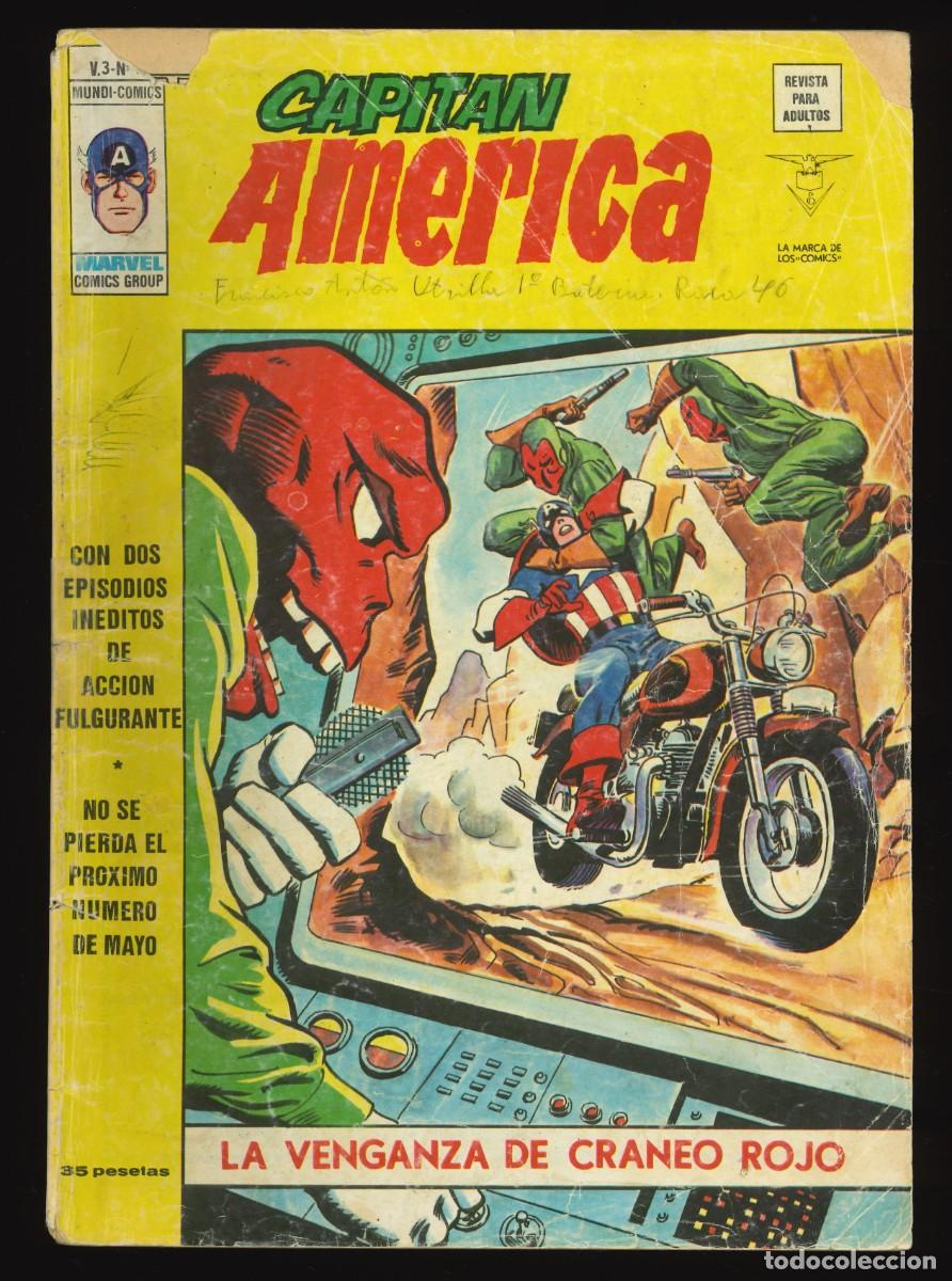 C&oacute;mics: CAPIT&Aacute;N AM&Eacute;RICA (V.3) - EDICIONES V&Eacute;RTICE / N&Uacute;MERO 15 - Foto 1
