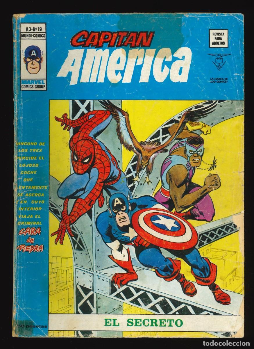 C&oacute;mics: CAPIT&Aacute;N AM&Eacute;RICA (V.3) - EDICIONES V&Eacute;RTICE / N&Uacute;MERO 19 - Foto 1