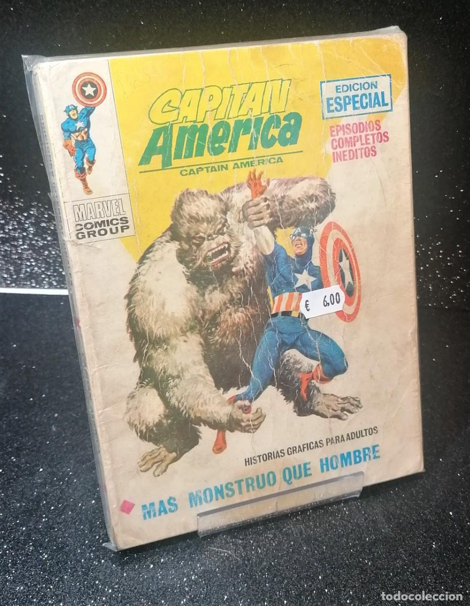 C&oacute;mics: Comic: &rdquo;Capit&aacute;n Am&eacute;rica mas monstruo que hombre&rdquo; edit. vertice - Foto 1