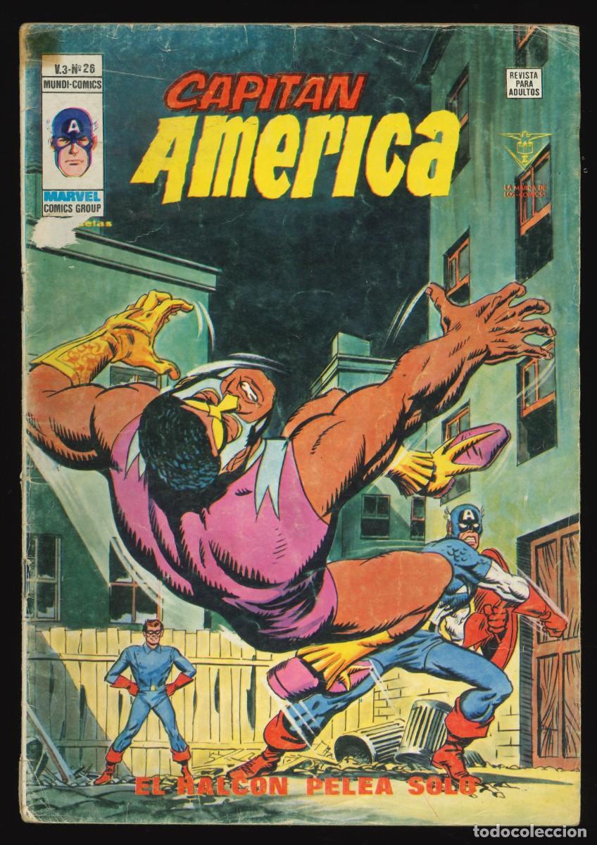 C&oacute;mics: CAPIT&Aacute;N AM&Eacute;RICA (V.3) - EDICIONES V&Eacute;RTICE / N&Uacute;MERO 26 - Foto 1