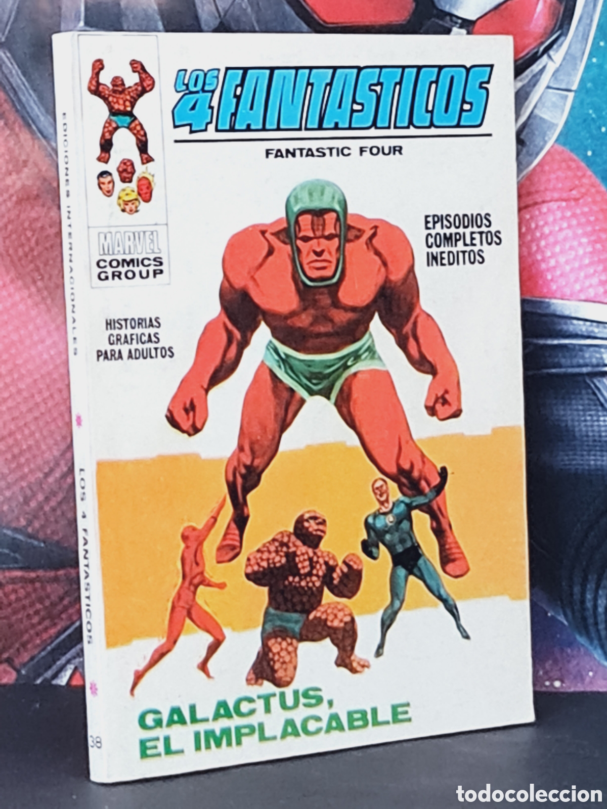 C&oacute;mics: DE KIOSCO LOS 4 FANTASTICOS 38 GALACTUS EL IMPLACABLE TACO EDICIONES VERTICE - Foto 1
