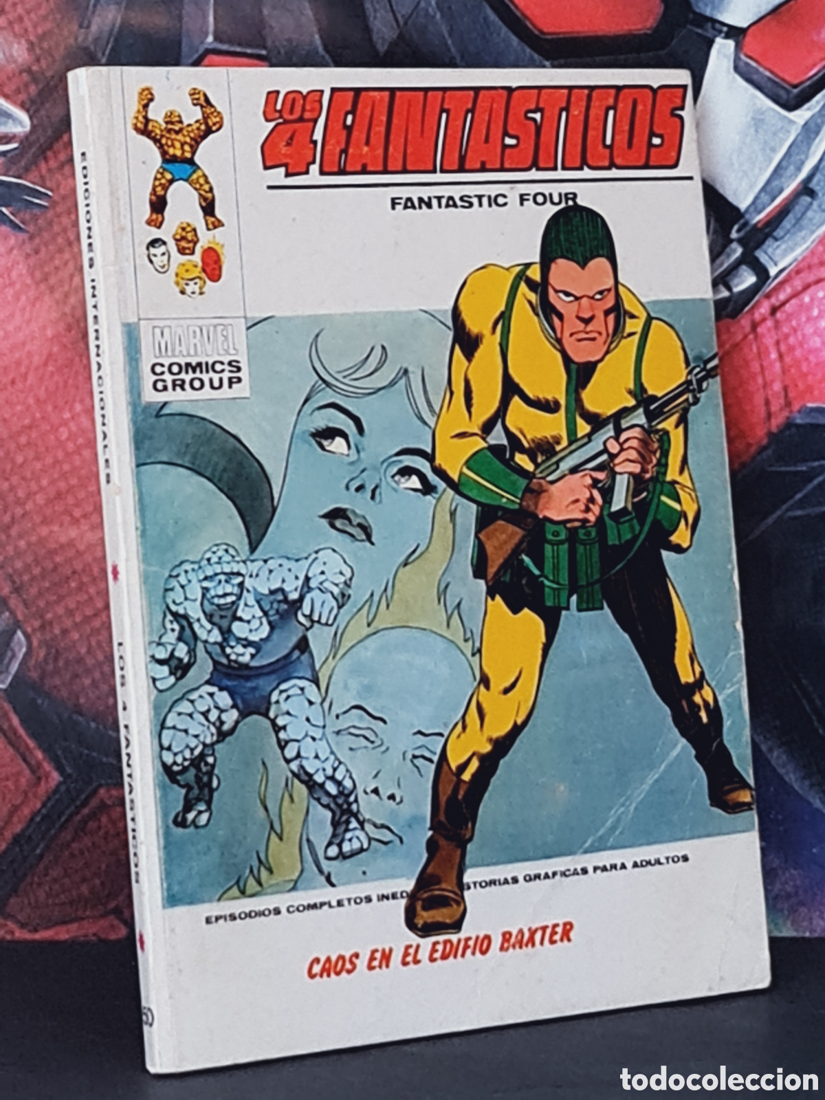 C&oacute;mics: MUY BUEN ESTADO LOS 4 FANTASTICOS 50 CAOS EN EL EDIFICIO BAXTER TACO EDICIONES VERTICE - Foto 1
