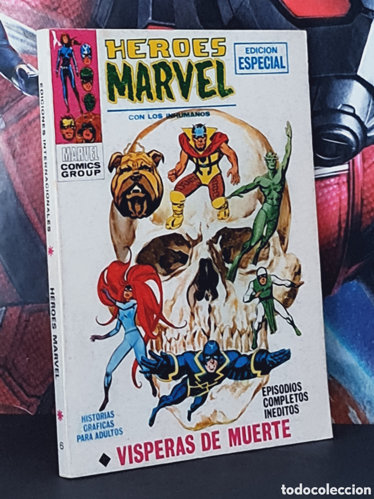 C&oacute;mics: EXCELENTE ESTADO HEROES MARVEL 6 V&Iacute;SPERAS DE MUERTE TACO EDICIONES VERTICE - Foto 1