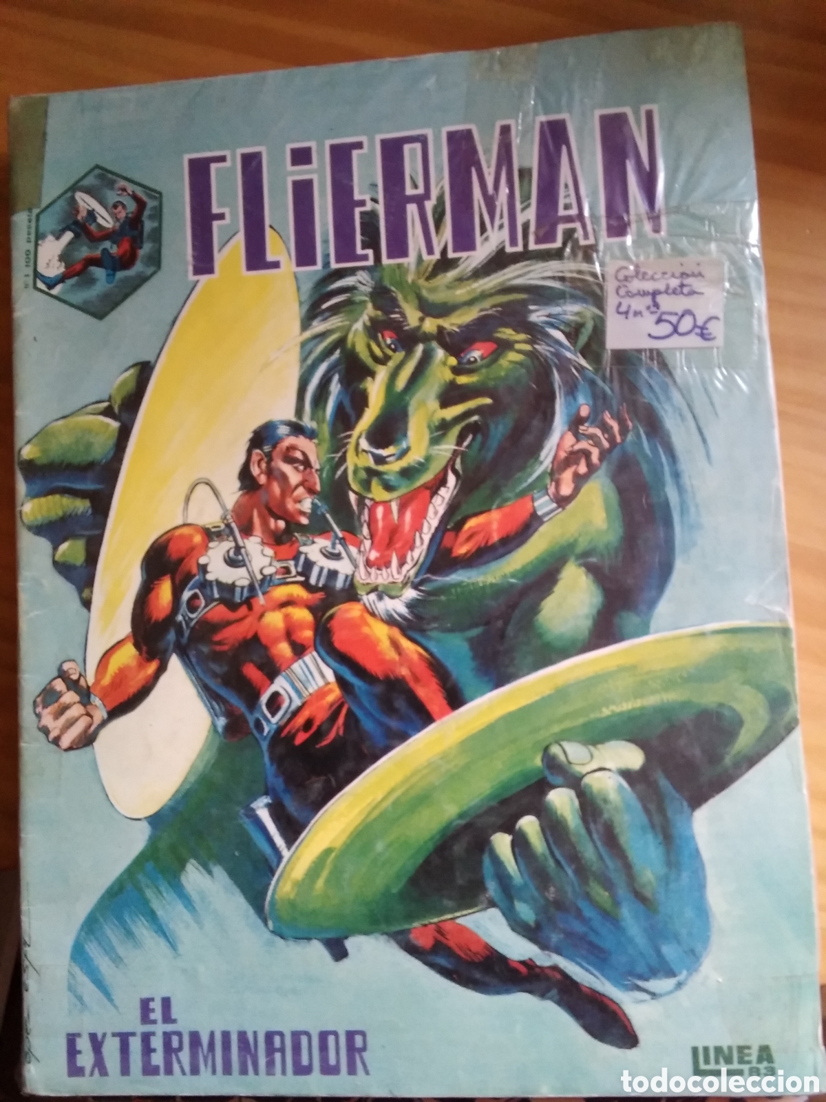 C&oacute;mics: Flierman l&iacute;nea 83 surco colecci&oacute;n completa (4 n&uacute;meros) - Foto 1