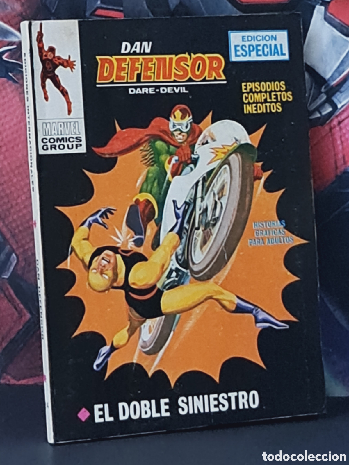 C&oacute;mics: CASI EXCELENTE ESTADO DAN DEFENSOR 24 EL DOBLE SINIESTRO TACO EDICIONES VERTICE - Foto 1