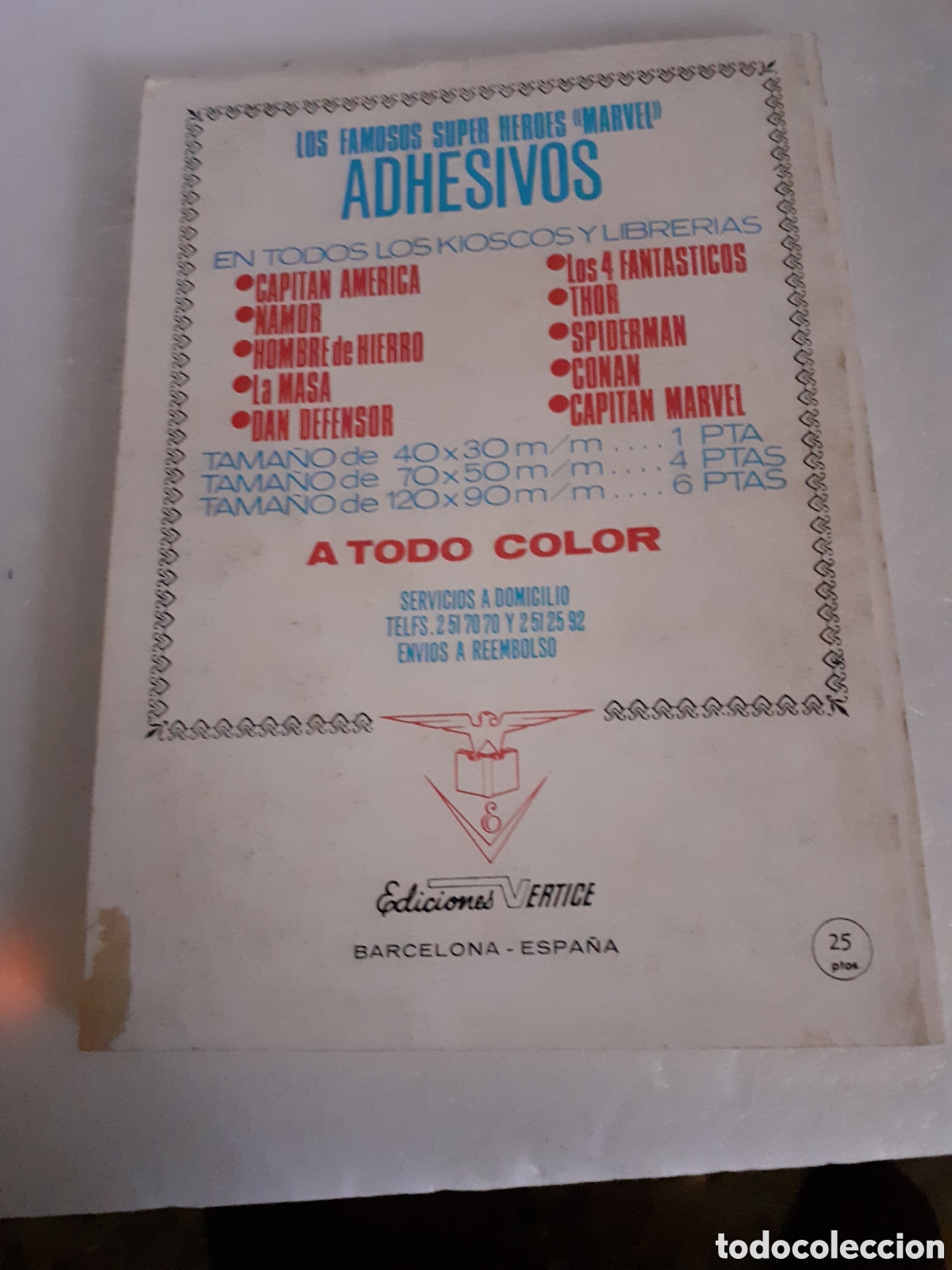 C&oacute;mics: VERTICE METEORO N 10 TACO - Foto 3