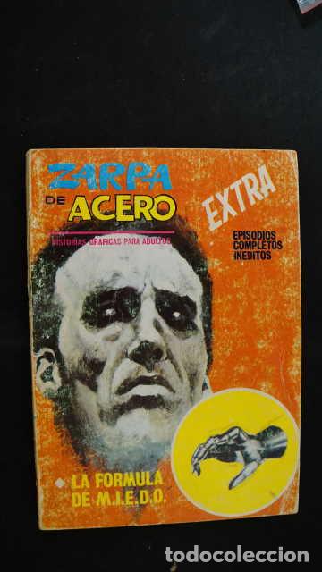 C&oacute;mics: ZARPA DE ACERO, EXTRA, LA FORMULA DE MIEDO, NUMERO 4, EDICIONES VERTICE - Foto 1