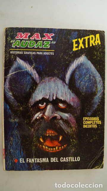 C&oacute;mics: MAX AUDAZ, EXTRA, EL FANTASMA DEL CASTILLO, NUMERO 11, EDICIONES VERTICE - Foto 1