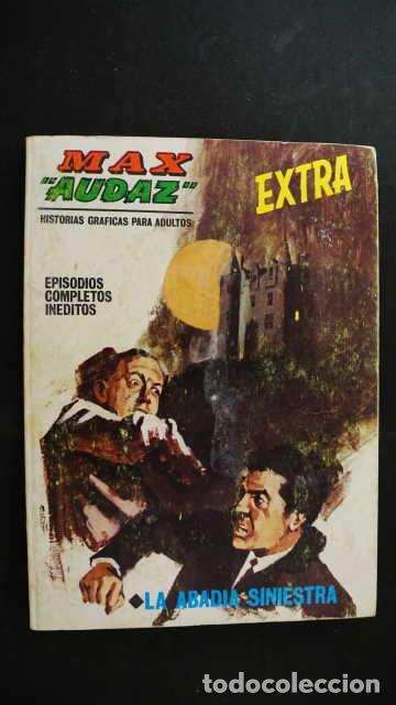 C&oacute;mics: MAX AUDAZ, EXTRA, LA ABADIA SINIESTRA, NUMERO 15, EDICIONES VERTICE - Foto 1