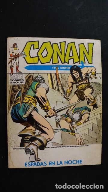 C&oacute;mics: CONAN, THE BARBARIAN, ESPADAS EN LA NOCHE, NUMERO 12, EDICIONES VERTICE. - Foto 1