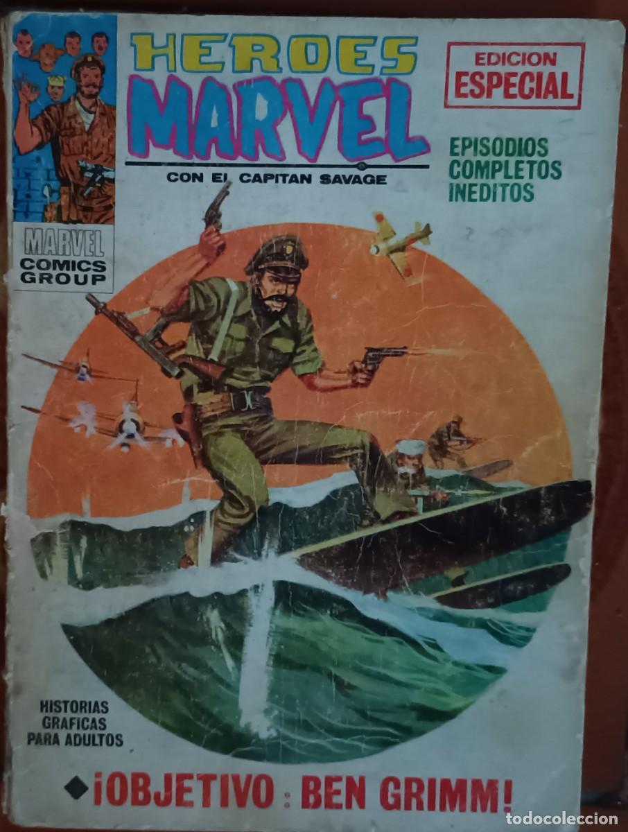 C&oacute;mics: HEROES MARVEL.CON EL CAPIT&Aacute;N SAVAGE. 9. - Foto 1