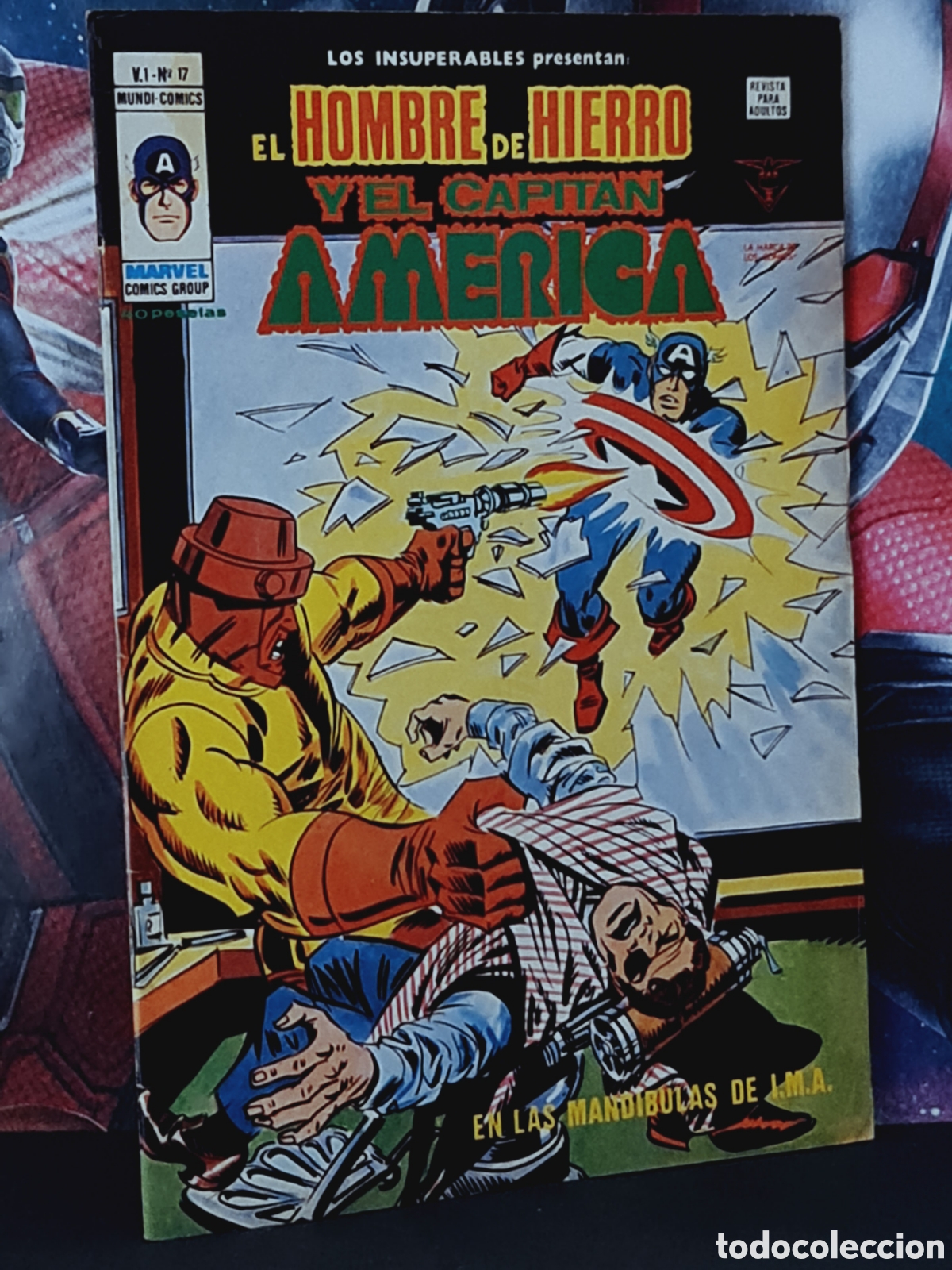 C&oacute;mics: BUEN ESTADO LOS INSUPERABLES 17 EN LAS MAND&Iacute;BULAS DE IMA GRAPA COMICS VERTICE - Foto 1
