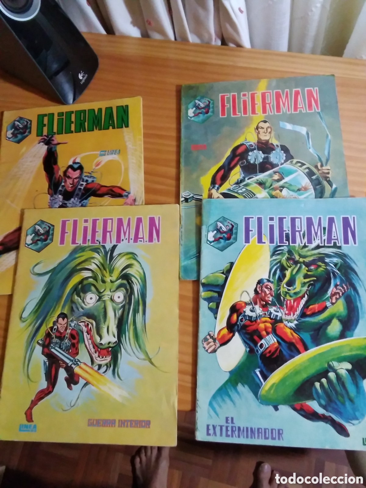 C&oacute;mics: Flierman l&iacute;nea 83 surco colecci&oacute;n completa (4 n&uacute;meros) - Foto 2
