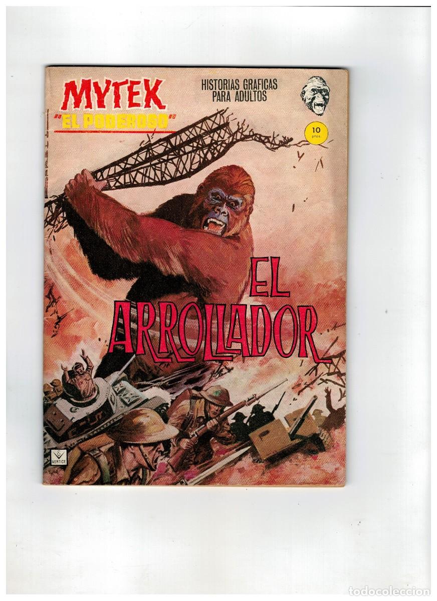 C&oacute;mics: MYTEK EL PODEROSO N&ordm; 5. V&Eacute;RTICE GRAPA. MUY BUENO. - Foto 1