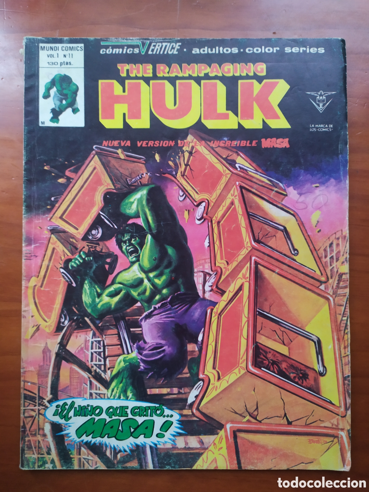 C&oacute;mics: The rampaging hulk vol 1 N&ordm; 11 c&oacute;mics vertice - Foto 1