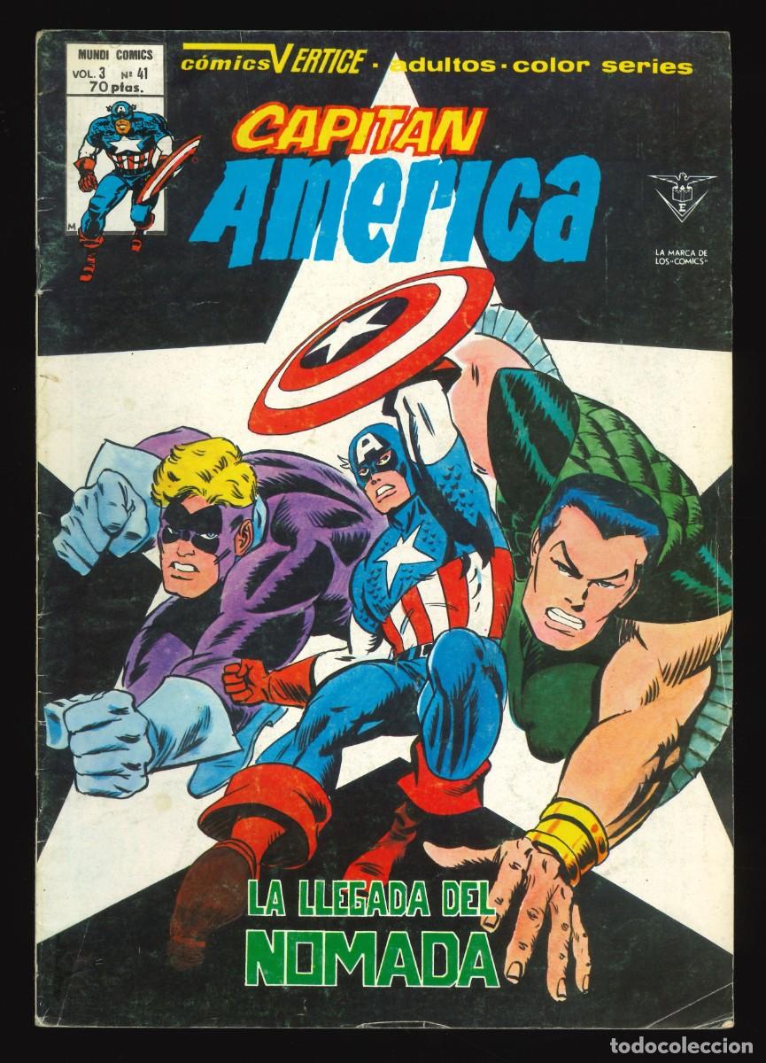 C&oacute;mics: CAPIT&Aacute;N AM&Eacute;RICA (V.3) - EDICIONES V&Eacute;RTICE / N&Uacute;MERO 41 - Foto 1