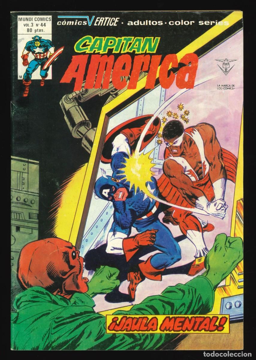 C&oacute;mics: CAPIT&Aacute;N AM&Eacute;RICA (V.3) - EDICIONES V&Eacute;RTICE / N&Uacute;MERO 44 - Foto 1
